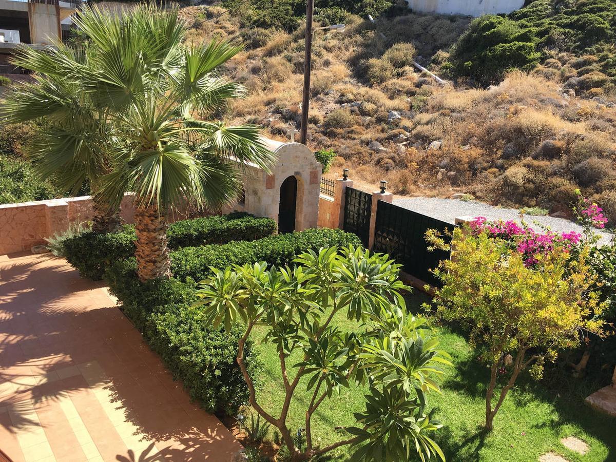 Koumpe Blue Sea View Apartment Rethymno  ภายนอก รูปภาพ